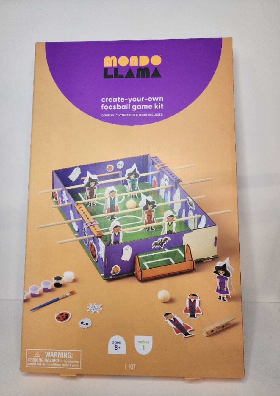 Mondo LLAMA Create your own Halloween Foosball Game Kit